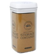 Wholesale - 1.2L White Square Plastic Container C/P 40, UPC: 195010151030